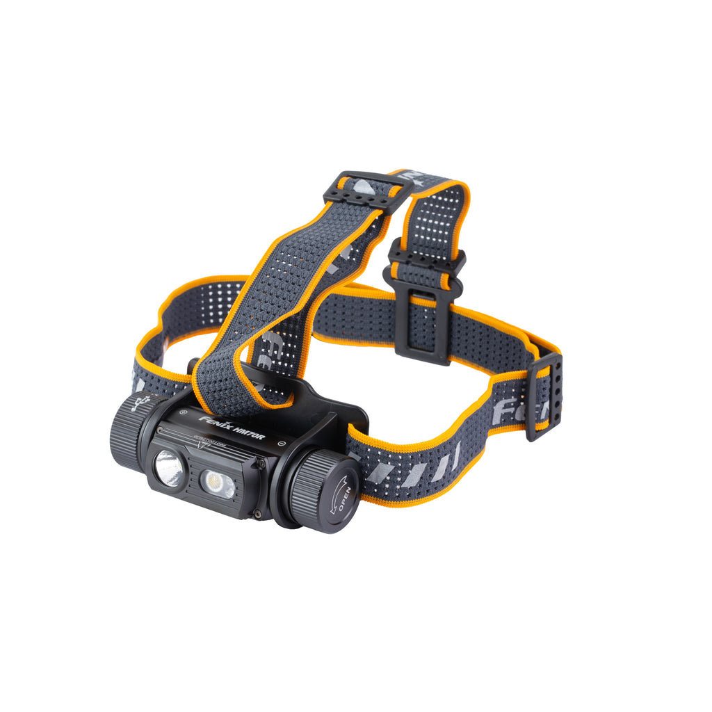 Fenix HM70R Rechargeable Headlamp - 1600 Lumens, IP68 Waterproof, Black