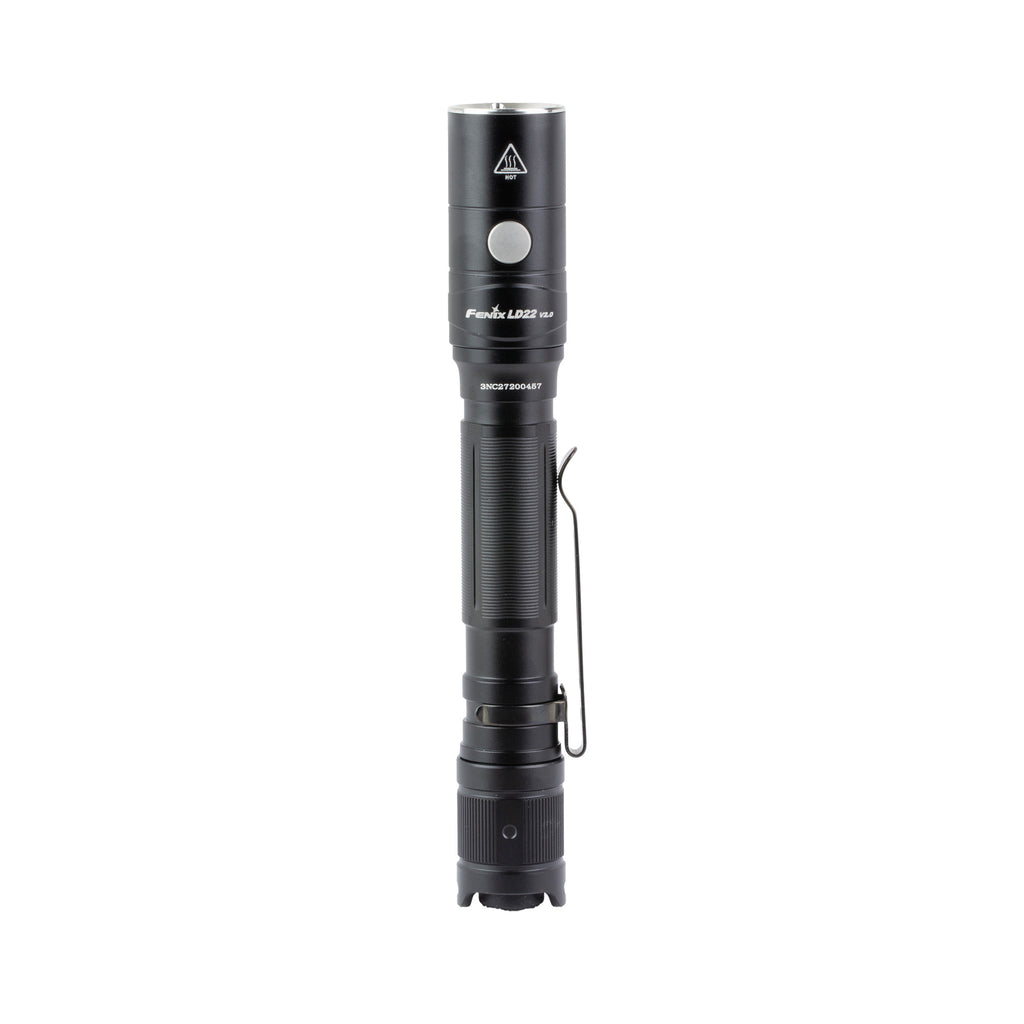 FENIX LD22 V2 Rechargeable LED Flashlight with 800 Lumens, Black
