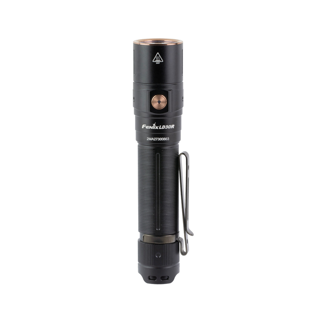 FENIX LD30R 1700 Lumen Rechargeable LED Flashlight - Black