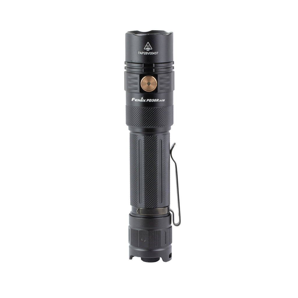 FENIX PD36R ACE Rechargeable Flashlight – 3000 Lumens, 1362 Feet Beam, Customizable Modes