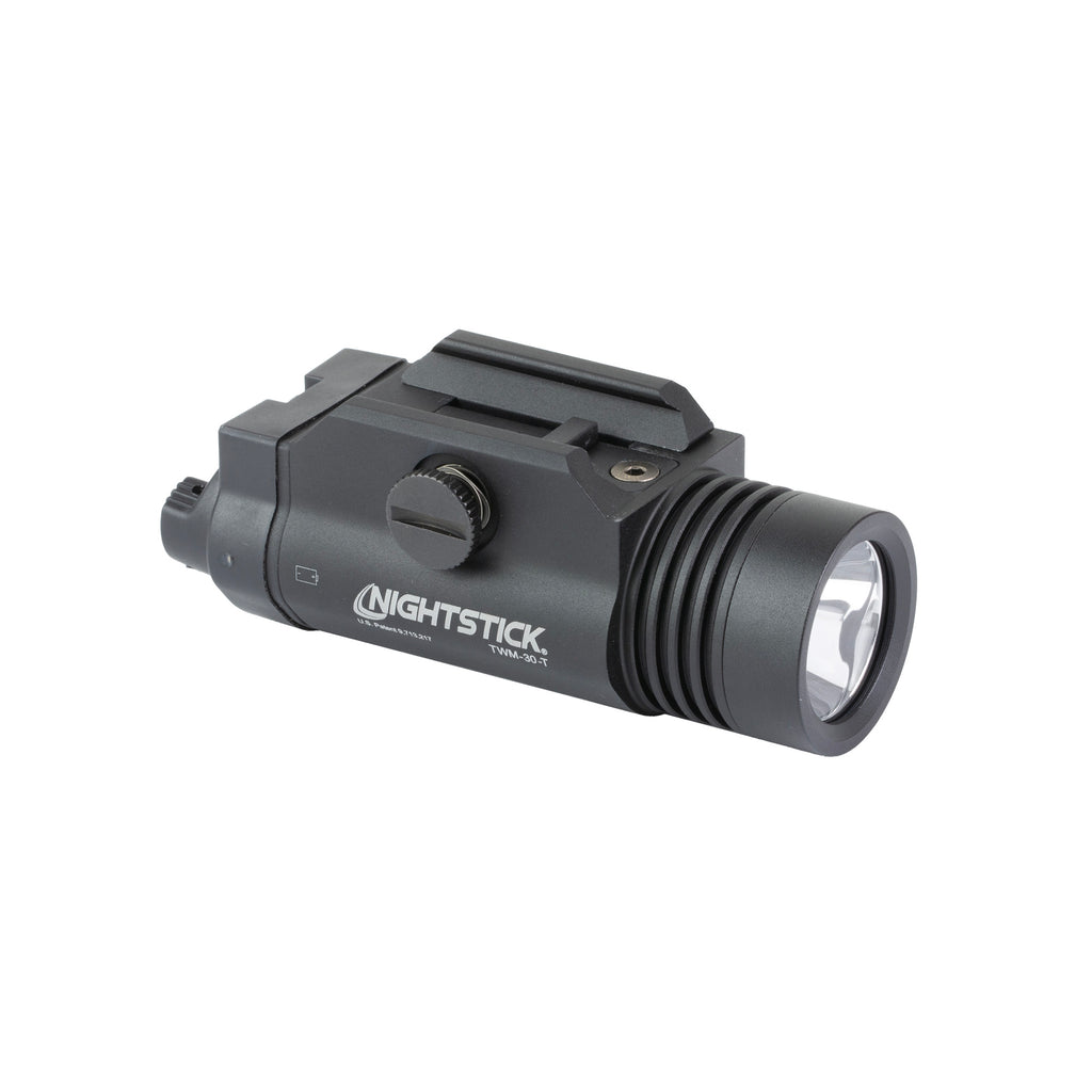 Nightstick TWM-30-T Tactical Weapon-Mounted Light with Green Laser - 1200 Lumens, 218-Meter Beam Distance