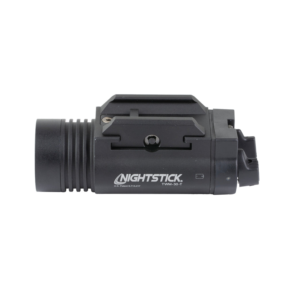Nightstick TWM-30-T Tactical Weapon-Mounted Light with Green Laser - 1200 Lumens, 218-Meter Beam Distance