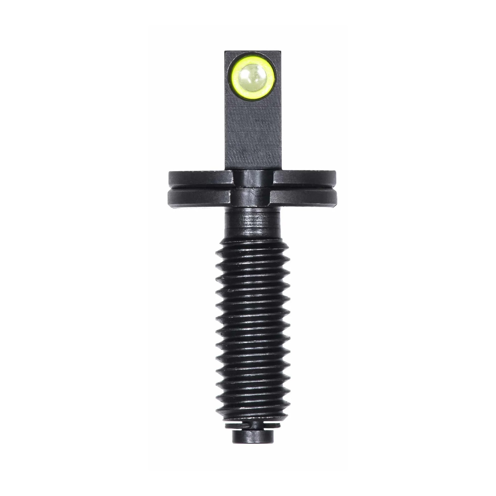 Night Fision Perfect Dot Front Sight Post for AR-15 – Adjustable, Green Tritium, Narrower Profile