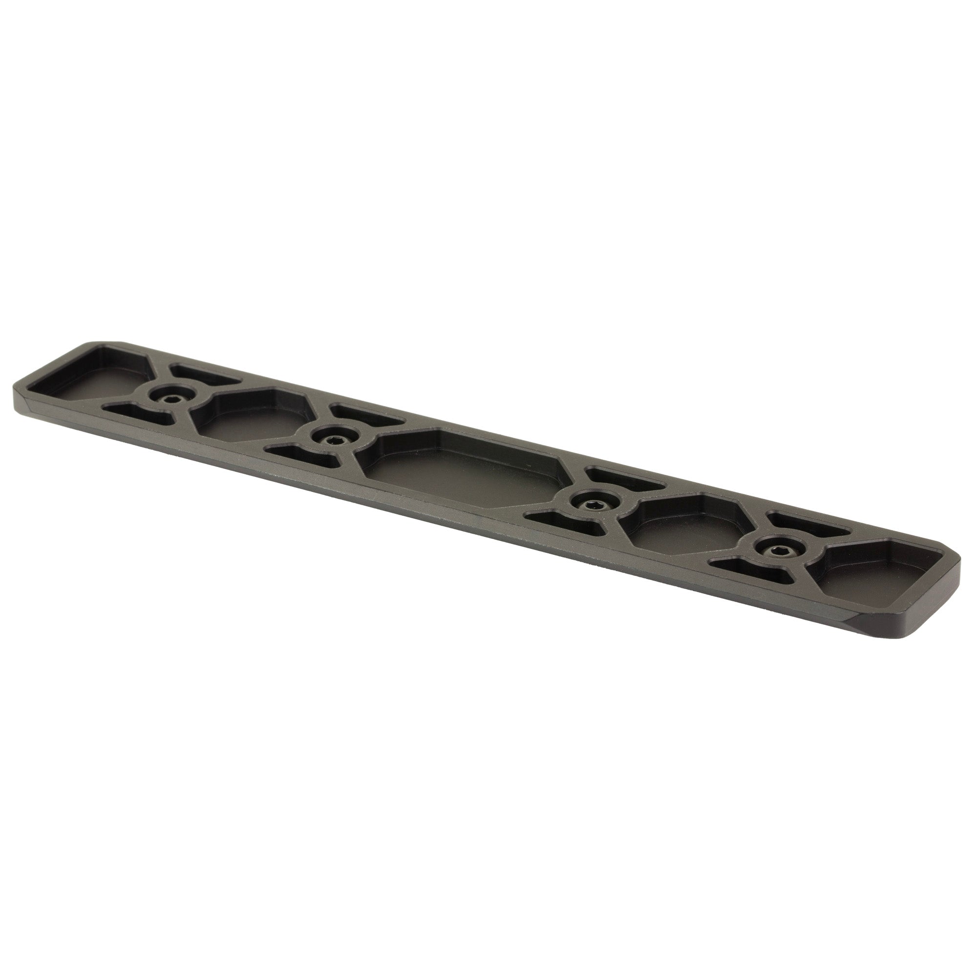 Warne Tactical 8-inch M-LOK ARCA Rail - Black, Model 6205M