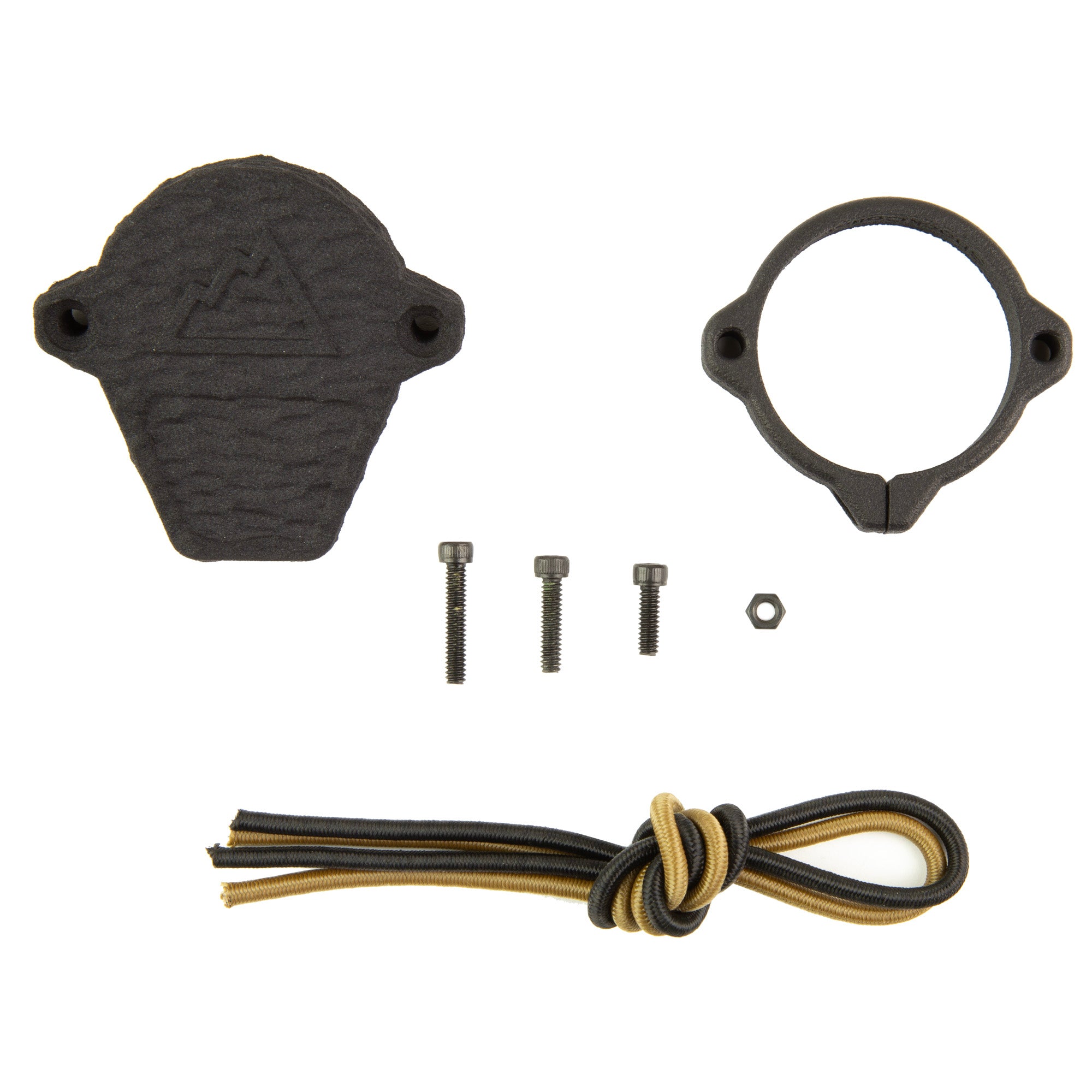 One Hundred Concepts Ruggedized LightCap Large - Black Weapon Light Cover
