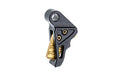 Tyrant CNC I.T.T.S. Trigger Shoe for Springfield Hellcat & Hellcat Pro - Black and Gold