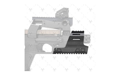 Strike Industries SI-SMC-90-SHG-BK Short Handguard for FN PS90 Chassis - Lightweight Aluminum Rail System