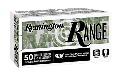Remington Range Line .380 Auto 95 Grain FMJ Ammunition, 50 Rounds per Box