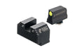 Night Fision Optics Ready Stealth Tritium Gun Sight for Glock 43X, Model GLK-003-220-227-YGZX