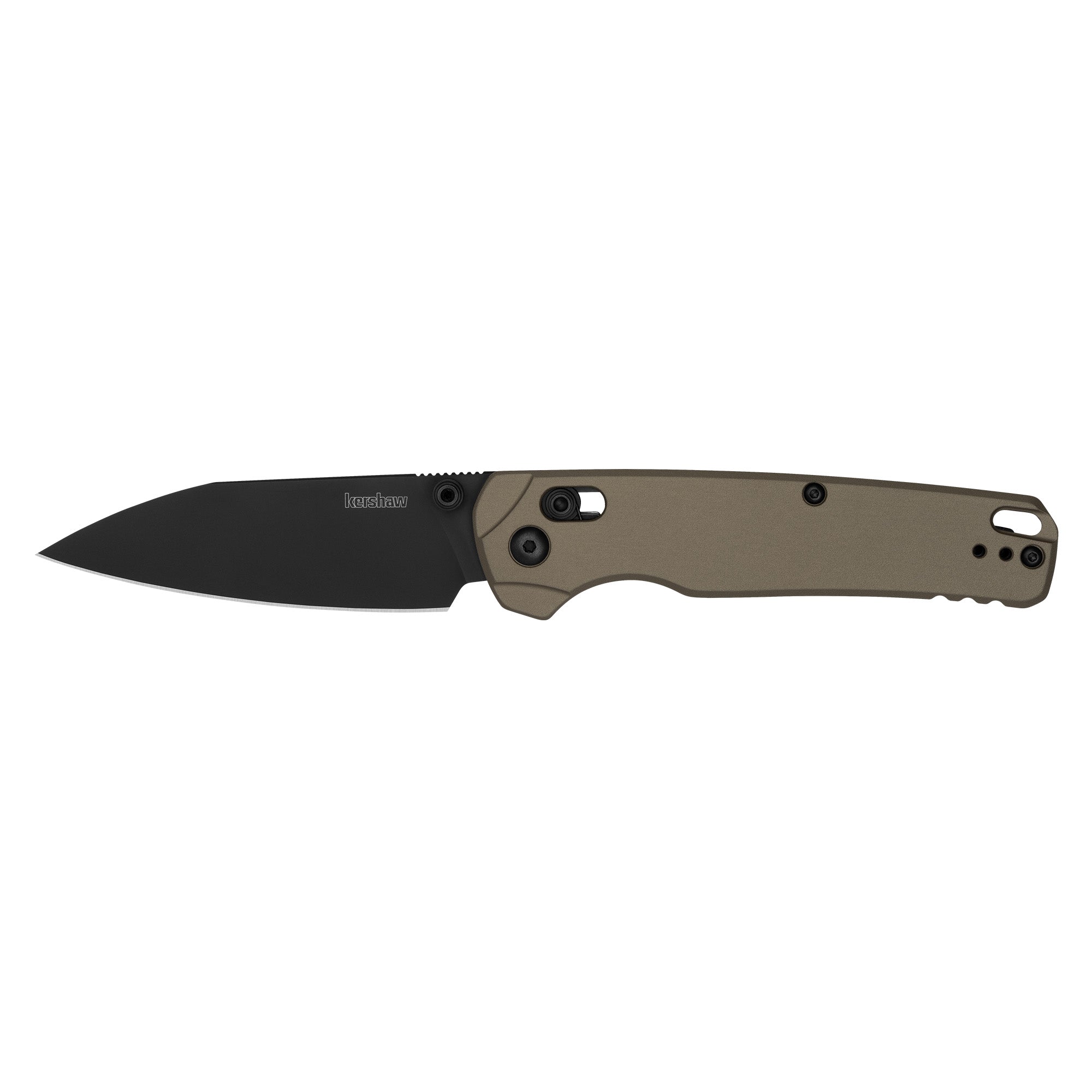 Kershaw Bel Air XL Folding Knife with CPM M4 Blade and Flat Dark Earth Handle