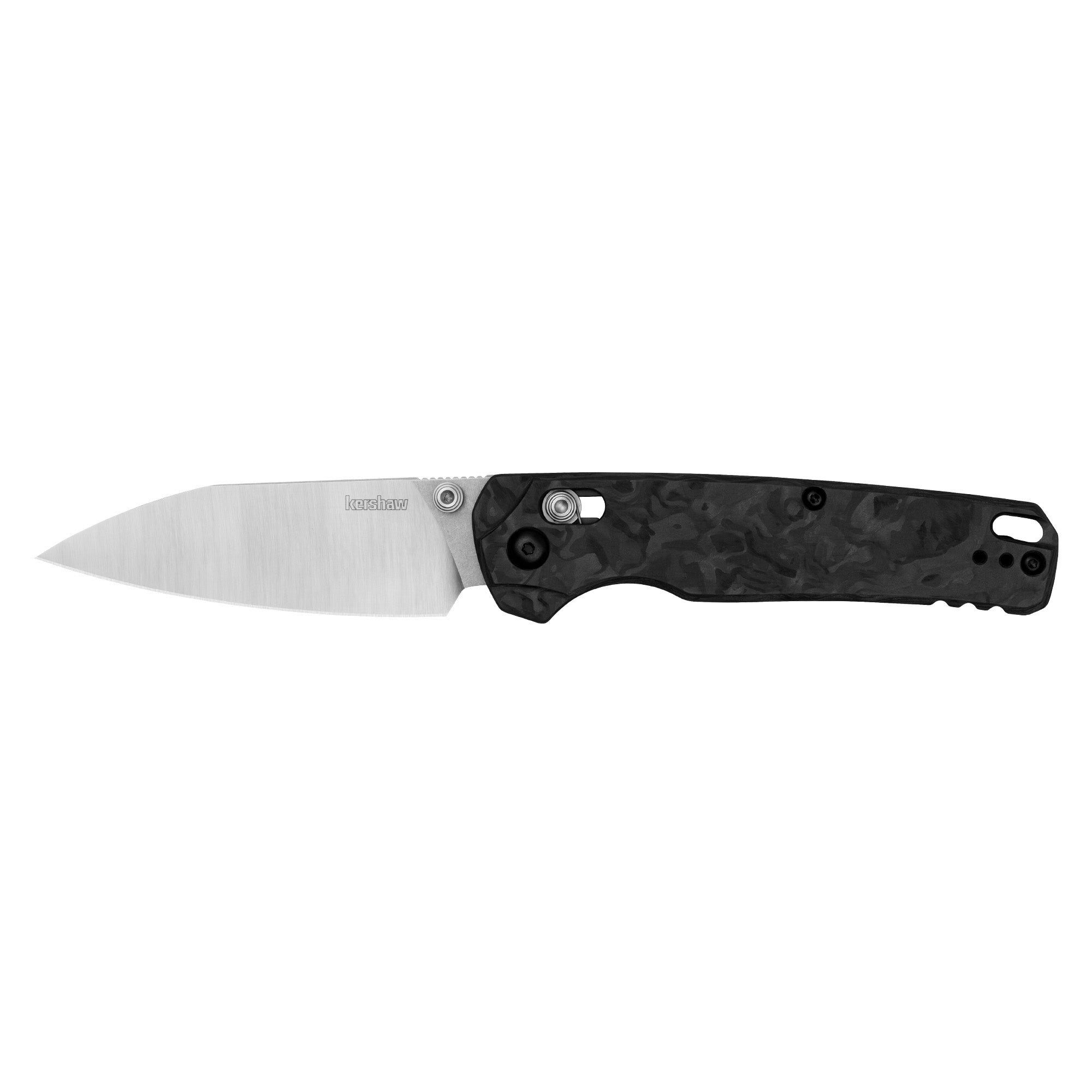 Kershaw Bel Air XL Carbon Fiber Folding Knife with MagnaCut Blade and Black Handle