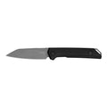 Kershaw Mini Iridium Fixed Blade Knife with Black Linen Micarta Handle and Sheath