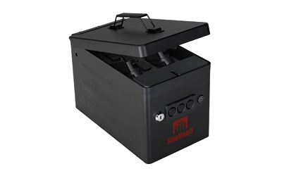 GunVault RangeVault Handgun Safe - Model GVRV100BK22, Compact Black Security Storage