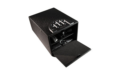 GunVault MultiVault Deluxe 2-Gun Safe - Secure Black Storage by GunVault GV200C-DLX