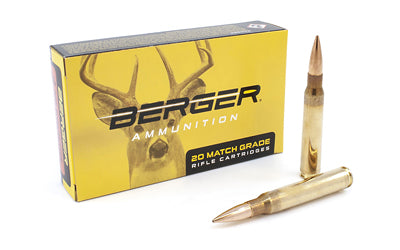 Berger Bullets Classic Hunter .30-06 Springfield 168 Grain Boat Tail Ammunition (20 Rounds per Box)