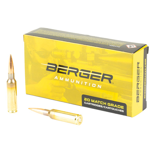 Berger Bullets Long Range Hybrid Target 6.5 Creedmoor 153.5 Grain – Precision Rifle Bullet