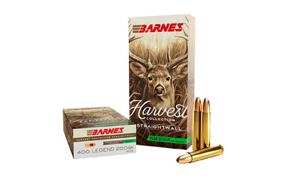 Barnes Harvest Collection 400 Legend 200-Grain Sierra GameKing Ammunition – 20 Rounds per Box