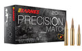 Barnes Precision Match 5.56 NATO 85 Grain Boat Tail Hollow Point Ammunition, 20 Rounds Per Box