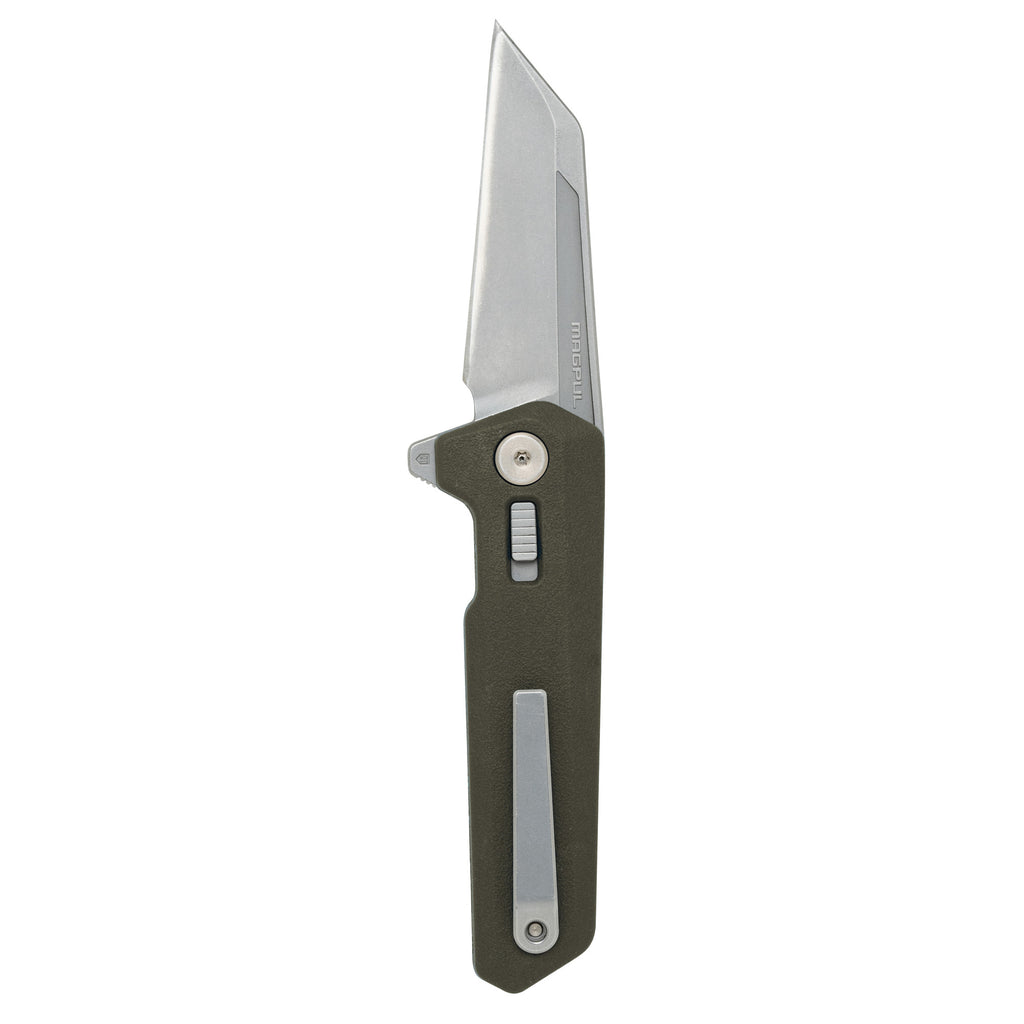 Magpul Industries Breslau Folding Knife - Olive Drab Green, MVN35 MIM Steel, Part #MAG1081-ODG