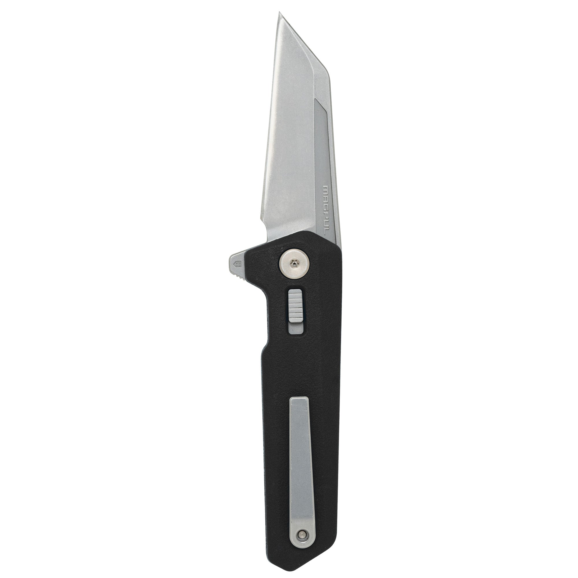 Magpul Industries Breslau Folding Knife - 2.94-inch Plain Edge, Black