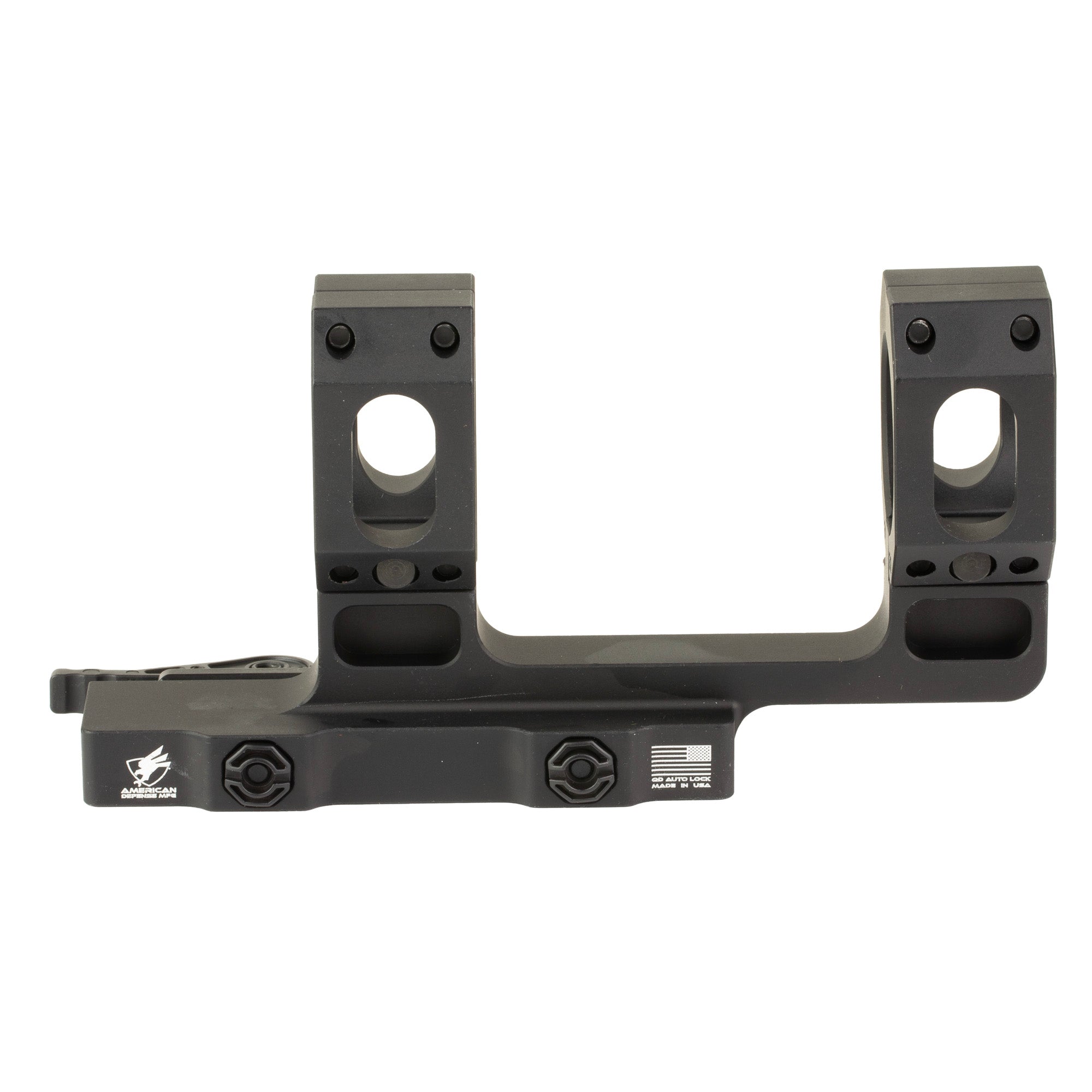 American Defense Manufacturing Recon-H Mount for 30mm Dovetail with Dual Quick-Release Tabs