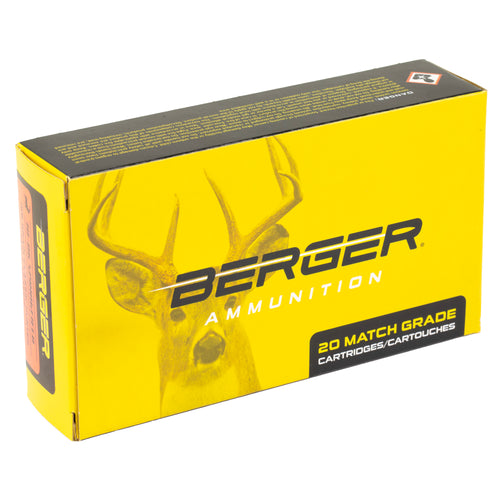 Berger Bullets Classic Hunter .30-06 Springfield 168 Grain Boat Tail Ammunition (20 Rounds per Box)