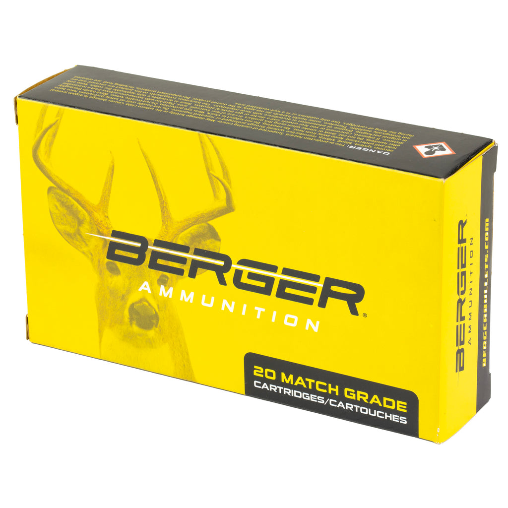 Berger Bullets Classic Hunter .30-06 Springfield 168 Grain Boat Tail Ammunition (20 Rounds per Box)