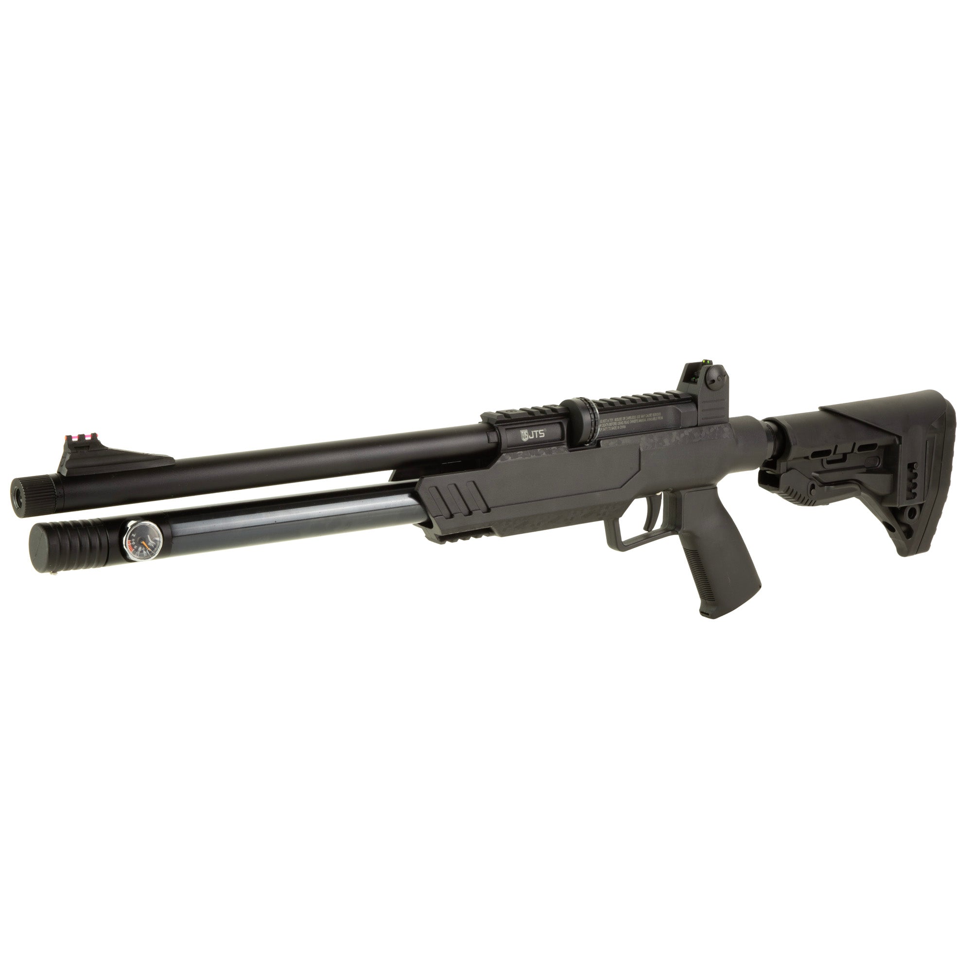 JTS Group AirStryke .22 PCP Air Rifle - 10 Round Capacity, Black Synthetic Stock