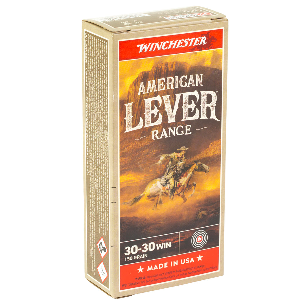 Winchester Ammunition American Lever 30-30 Winchester 150-Grain Hollow Point Ammunition - 20 Rounds per Box