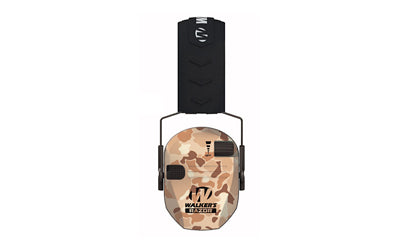 Walker's Razor Slim Electronic Earmuff — Frog Skin Tan