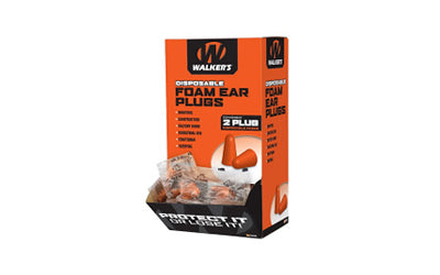 Walker's Foam Ear Plugs — 1,000 Individually Packed Pairs