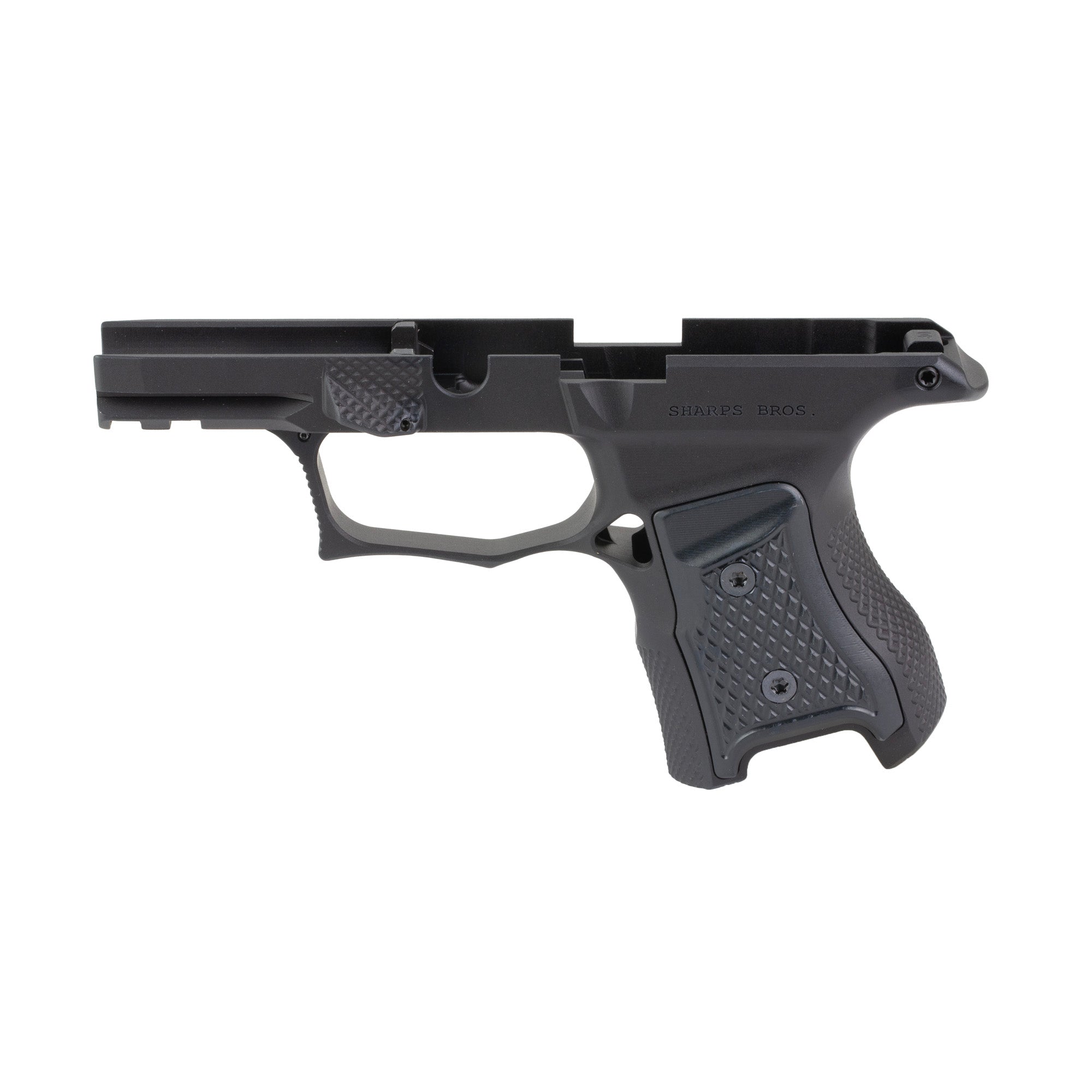 Sharps Bros. Gen 3 P365 Grip Module with Black Finish and Grip Panels