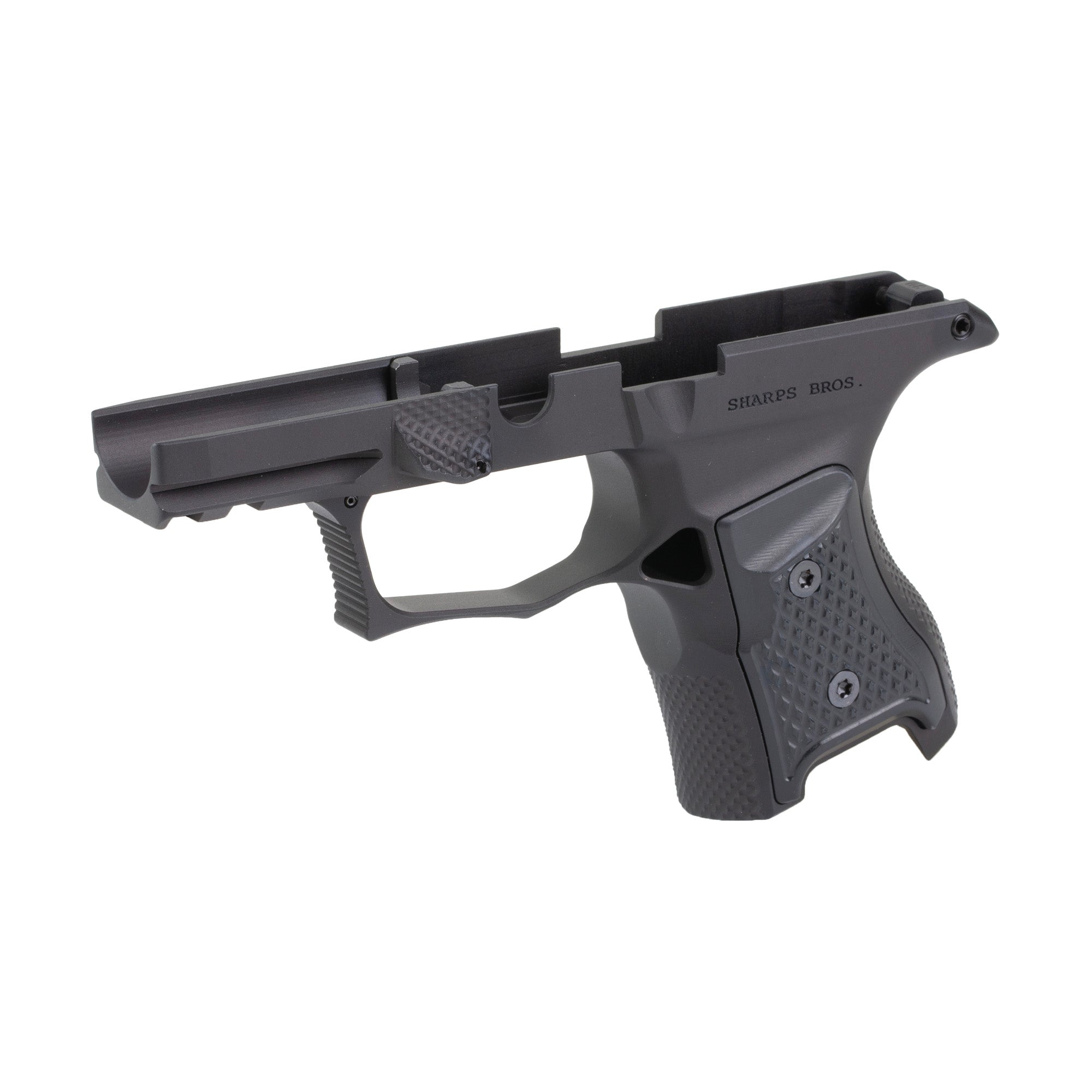 Sharps Bros. Gen 3 P365 Grip Module with Black Finish and Grip Panels