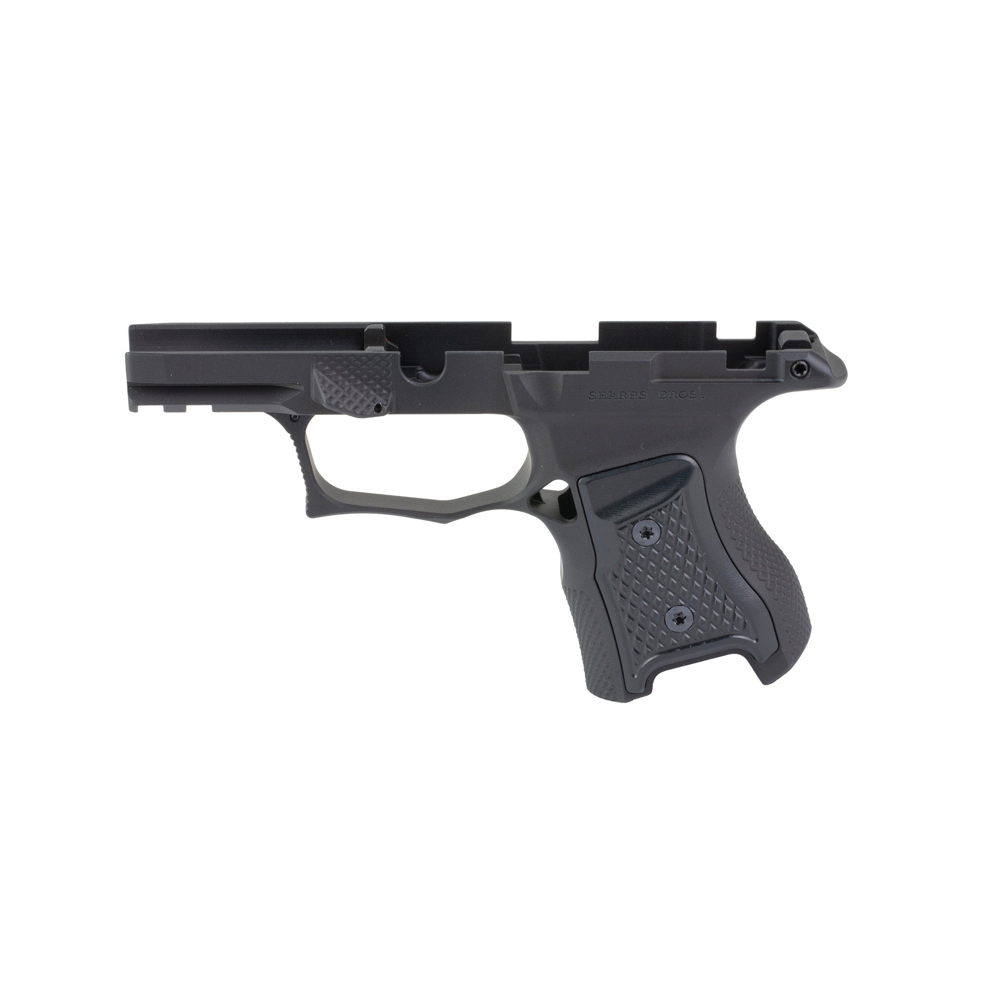 Sharps Bros. Gen 3 P365 Grip Module in Black with Billet Aluminum Construction