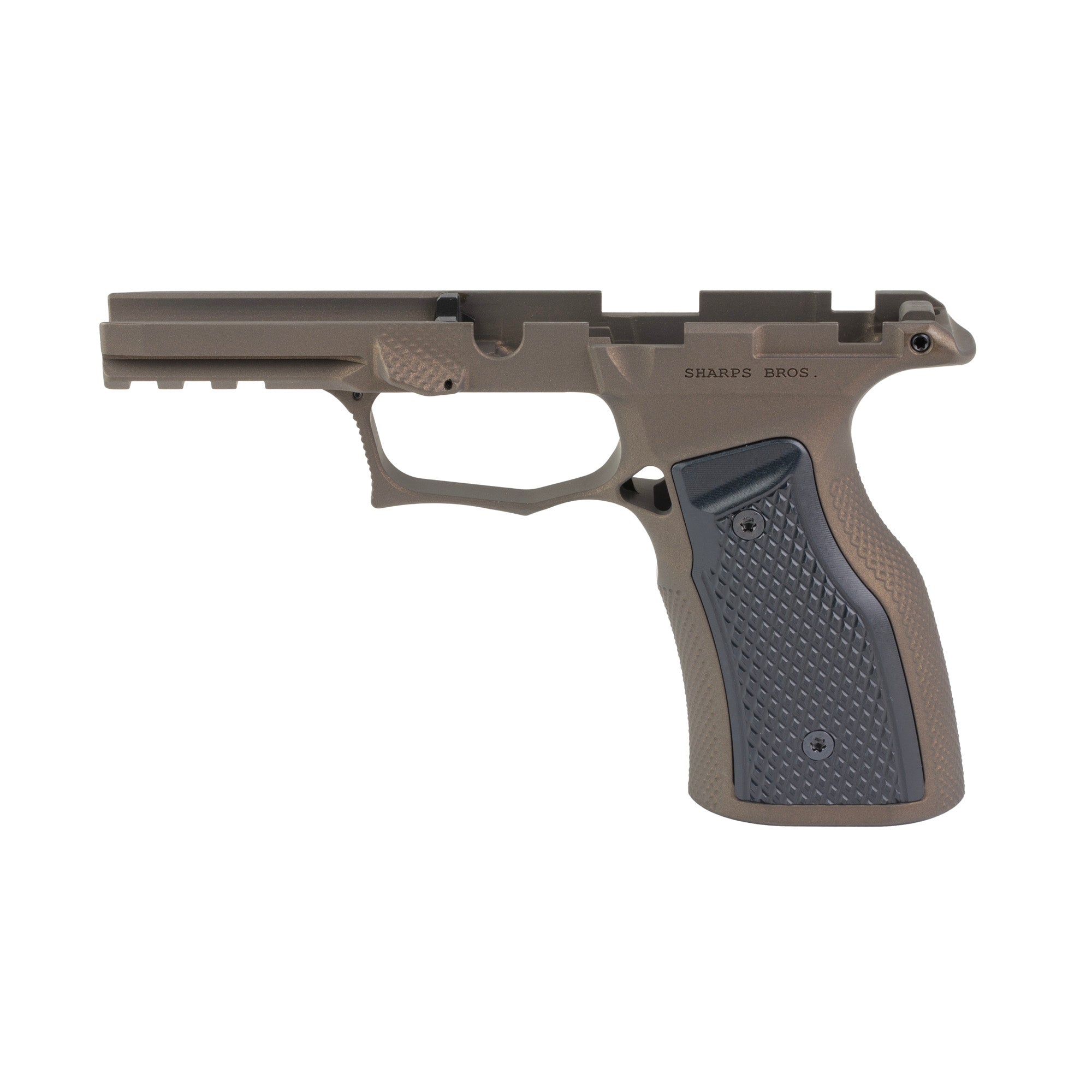 Sharps Bros. Gen 3 P365 X-Macro Grip Module in Bronze and Black