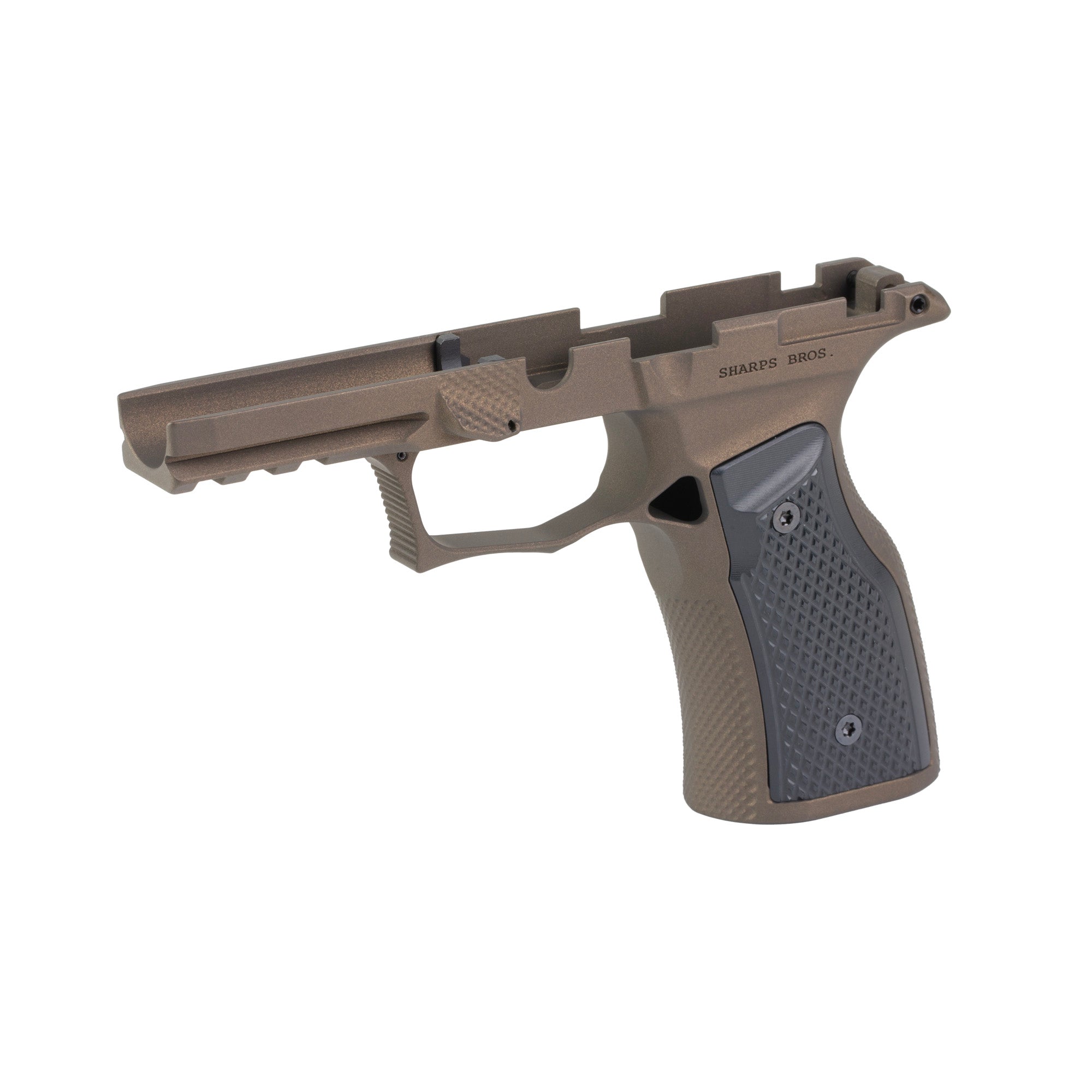 Sharps Bros. Gen 3 P365 X-Macro Grip Module in Bronze and Black