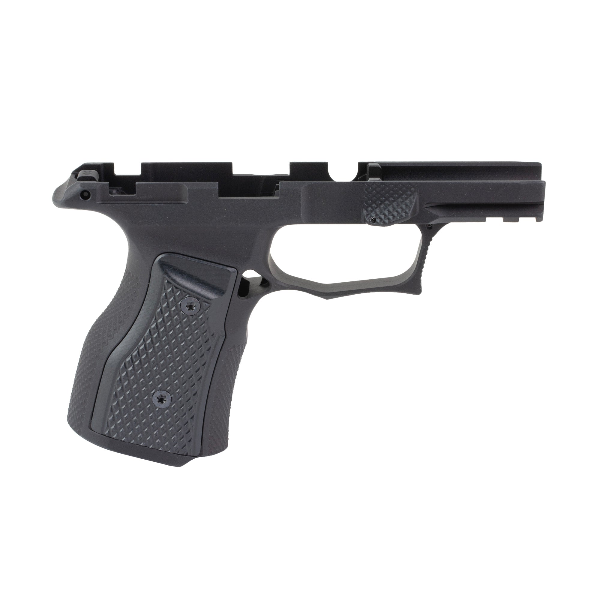 Sharps Bros. Gen 3 Grip Module for Sig P365 X/XL – Black with Black Grip Panels