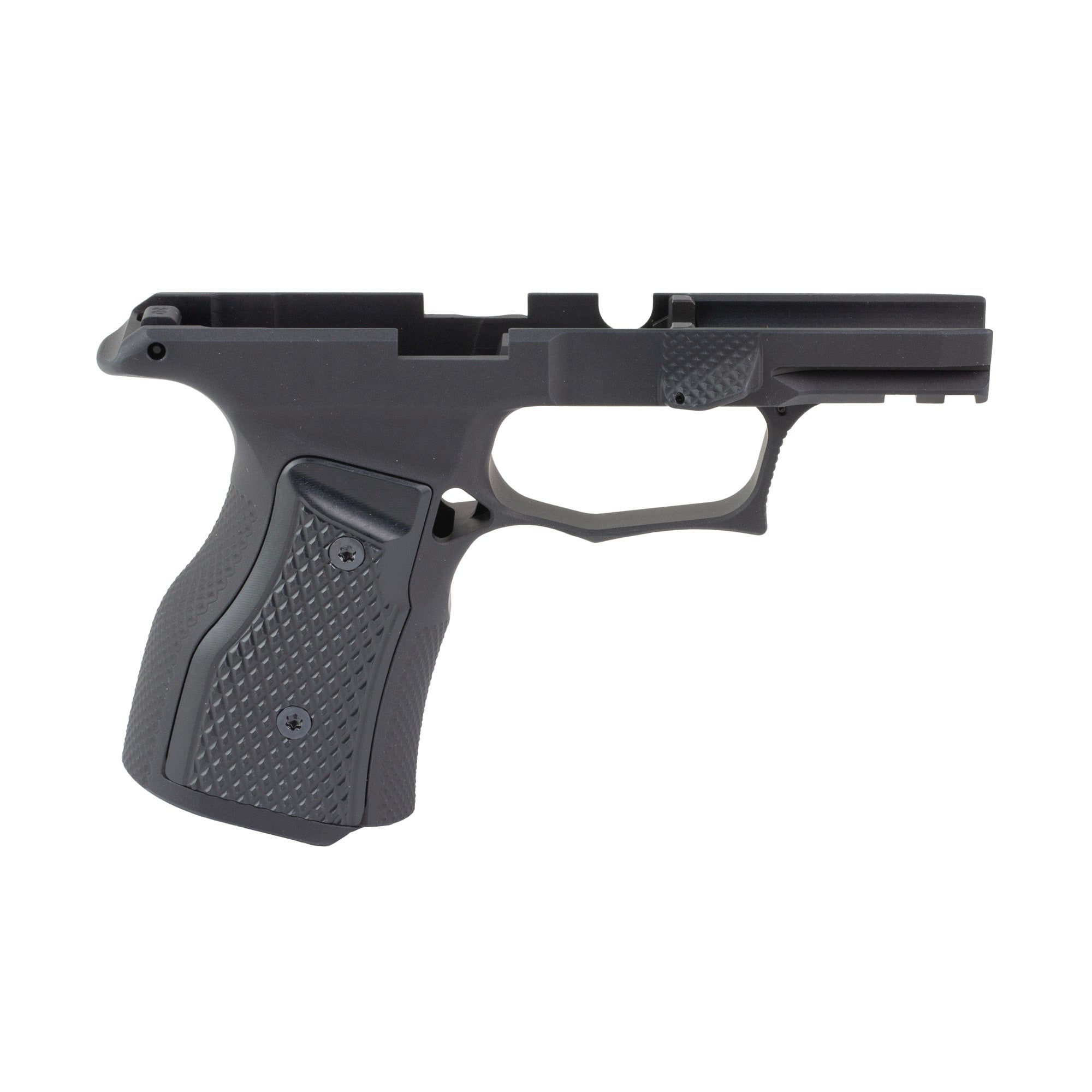 Sharps Bros. Gen 3 P365 X/XL Grip Module in Black with Bronze Grip Panels – Part SBGM01-G3-BLK