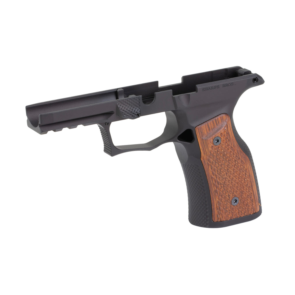 Sharps Bros. Gen 3 P365 X-Macro Grip Module with Brazilian Cherry Panels