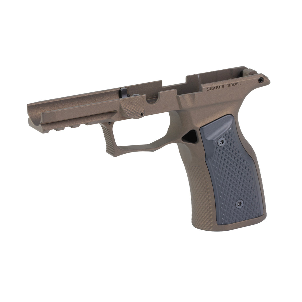Sharps Bros. Gen 3 P365 X-Macro Grip Module in Bronze and Black