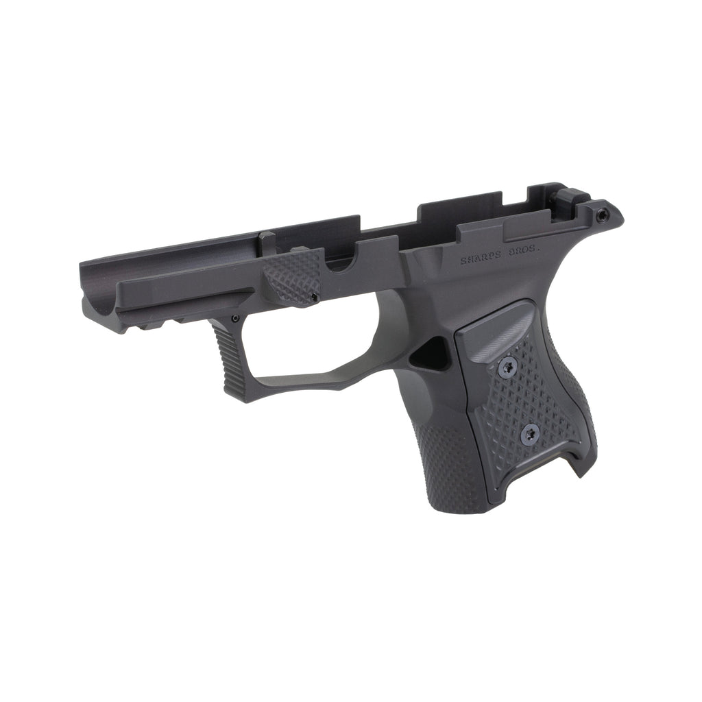 Sharps Bros. Gen 3 P365 Grip Module in Black with Billet Aluminum Construction