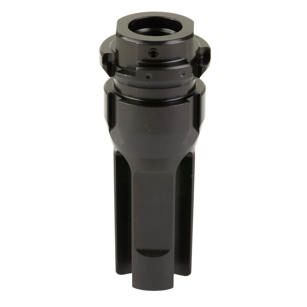 Dead Air Armament KeyMo GOV Flash Hider for 6mm Rifles, 1/2x28 Thread, Black Finish