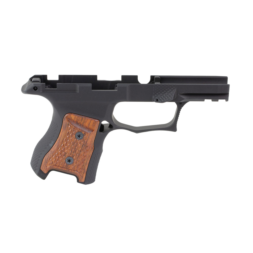 Sharps Bros. Gen 3 P365 Grip Module with Brazilian Cherry Grip Panels and Anodized Finish