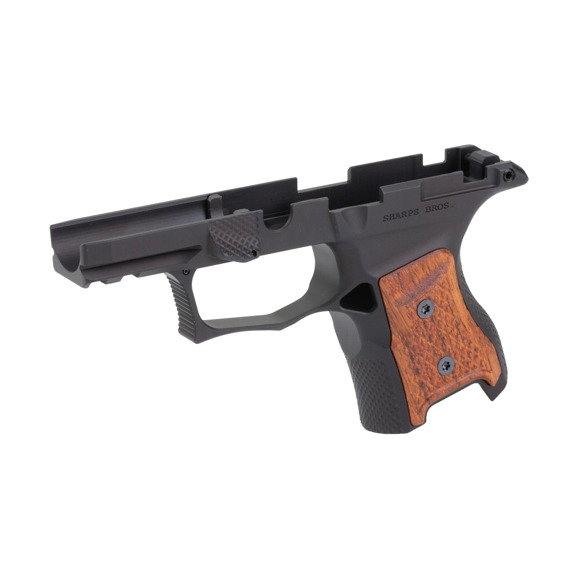Sharps Bros. Gen 3 P365 Grip Module with Brazilian Cherry Grip Panels and Anodized Finish