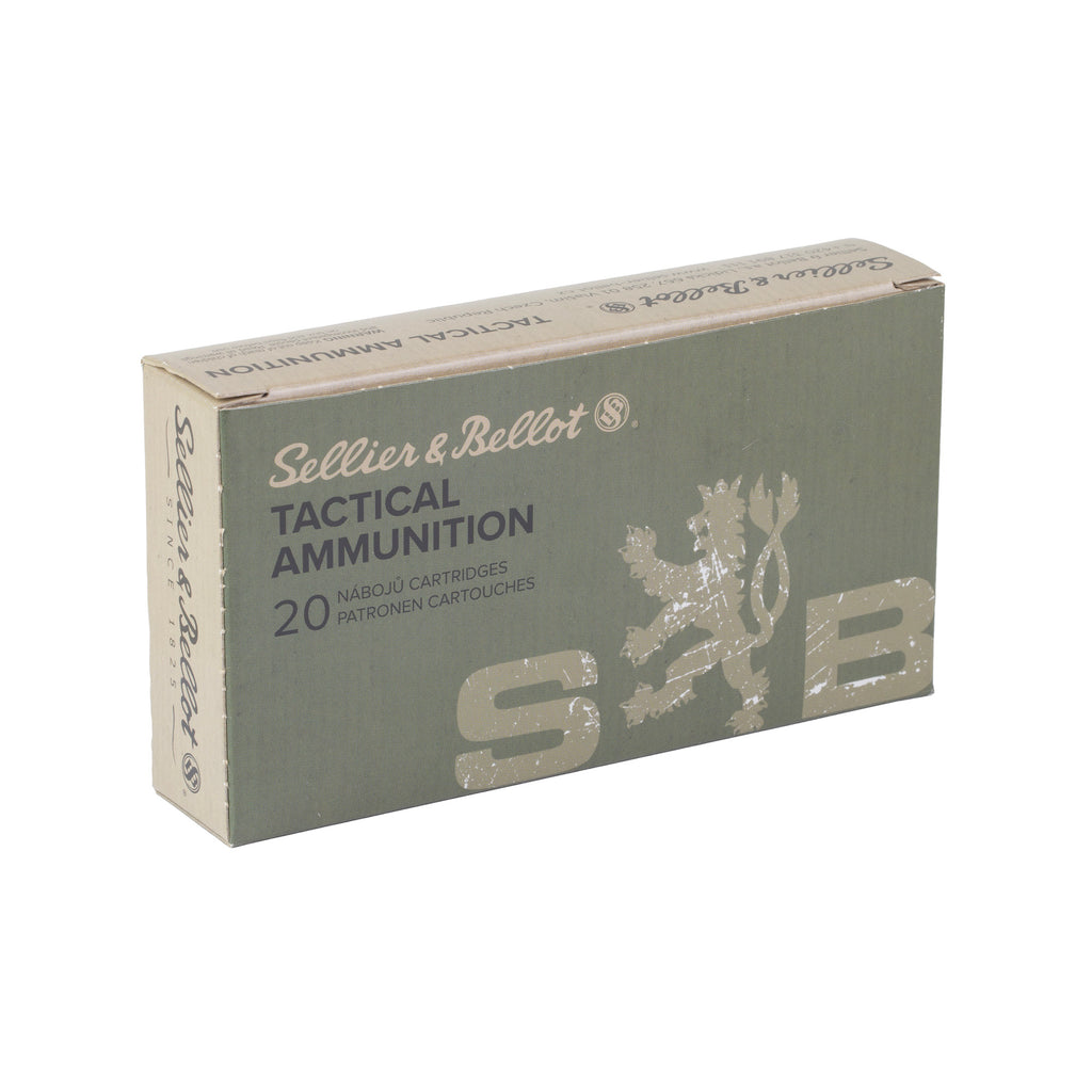 Sellier & Bellot 7.5x55mm Swiss Full Metal Jacket Rifle Ammunition - 174 Grain, 20 Rounds per Box