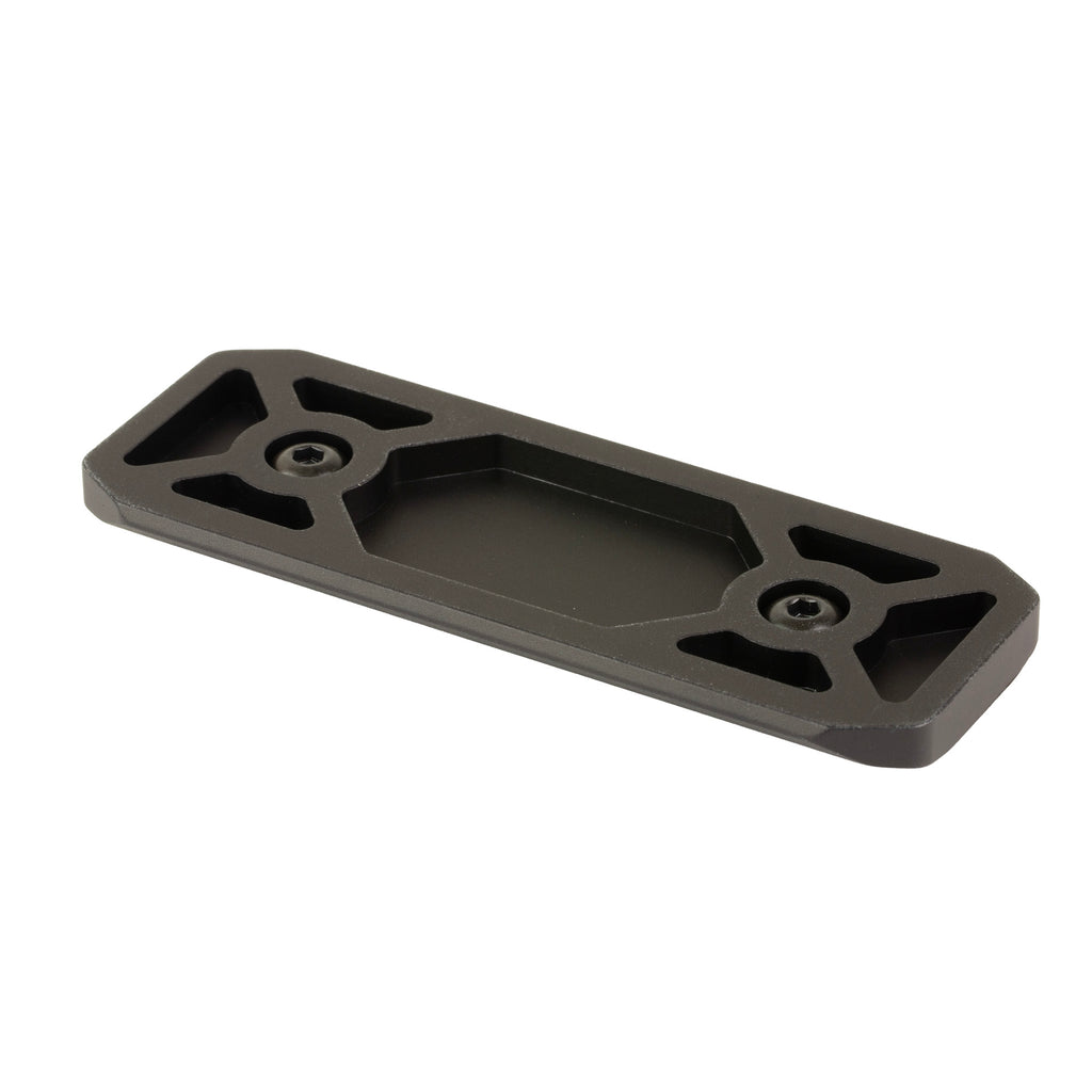 Warne Tactical 4 M-LOK ARCA Rail - Black, Versatile Mounting Solution for Rifles