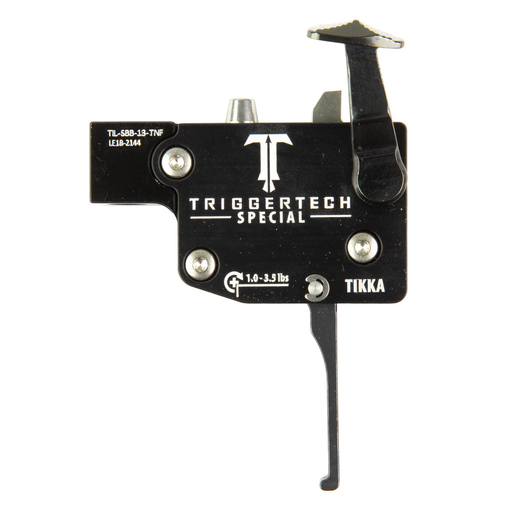 TriggerTech Special Flat Trigger Left Hand Black - Part TIL-SBB-13-TNF