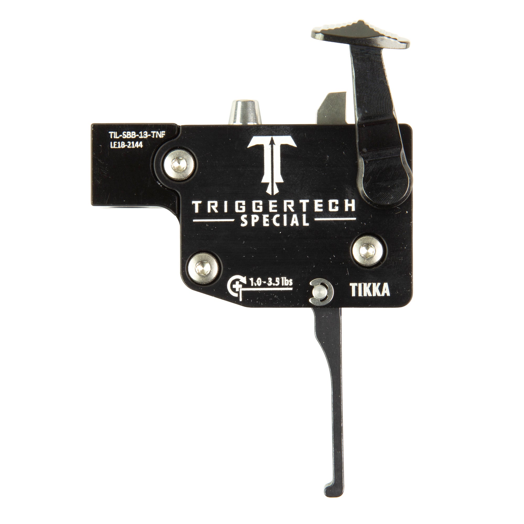 TriggerTech Special Flat Trigger Left Hand Black - Part TIL-SBB-13-TNF