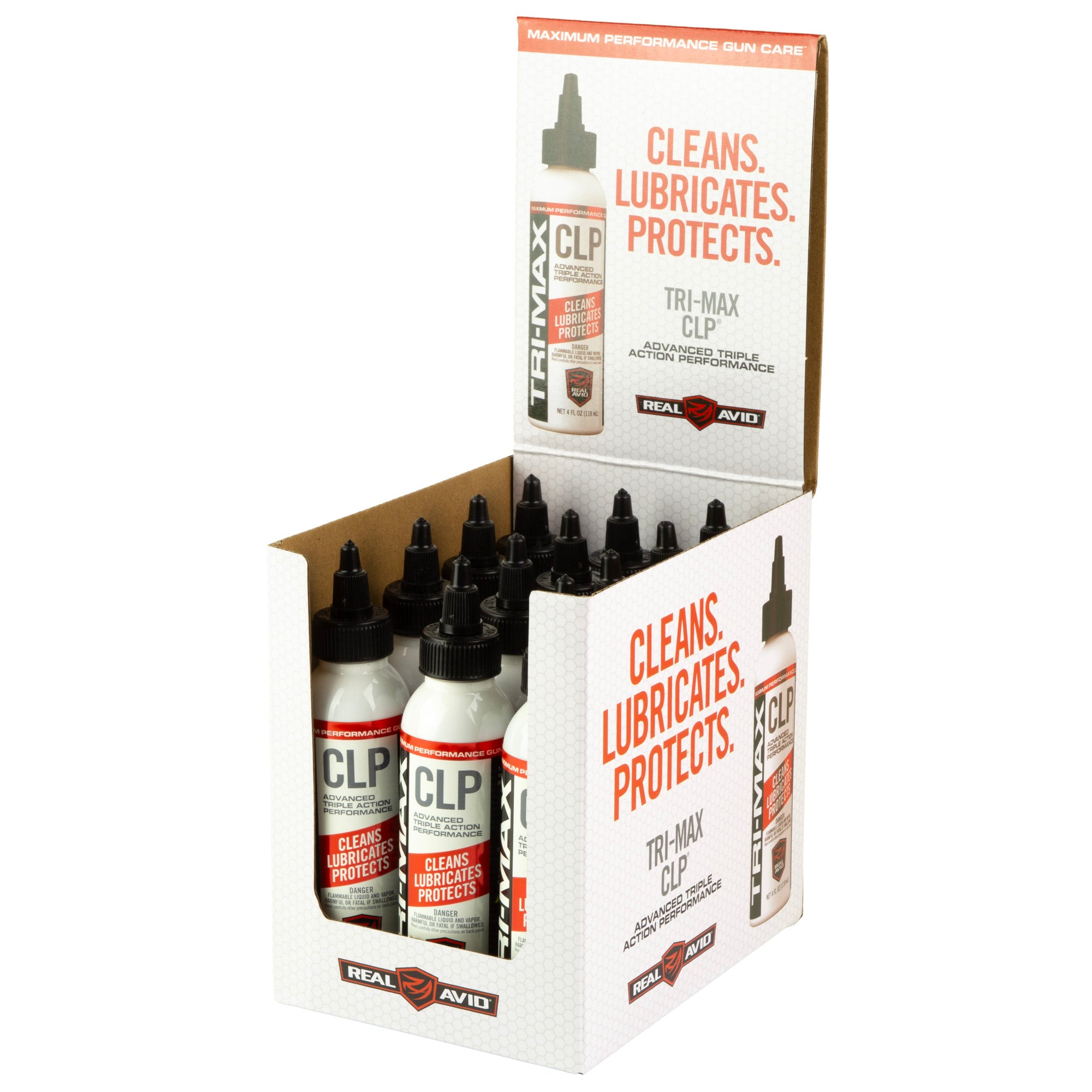 Real Avid Tri-Max CLP 4 oz Aerosol Lubricant - Pack of 12