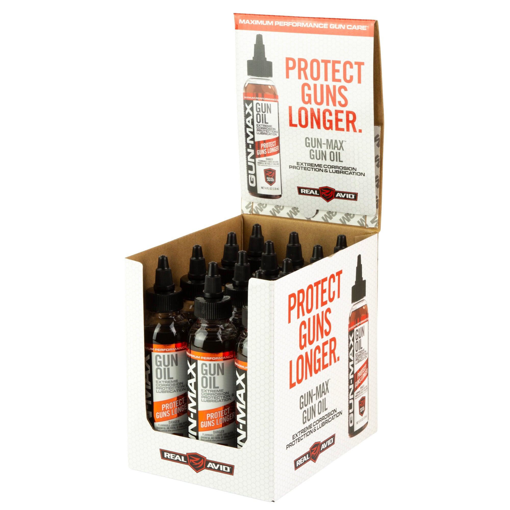 Real Avid Gun Max 4oz CLP - All-in-One Gun Cleaning, Lubricating & Protecting Solution